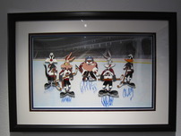 Bugs Bunny Art Warner Brothers Animation Artwork Stanley Cup Winner - Colorado Avalanche - Original Cel (Framed)
